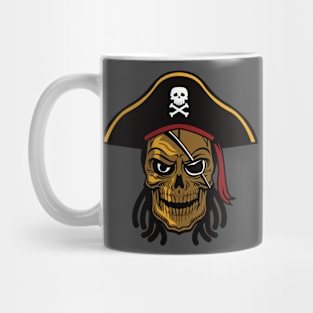 Pirate Skull Mug